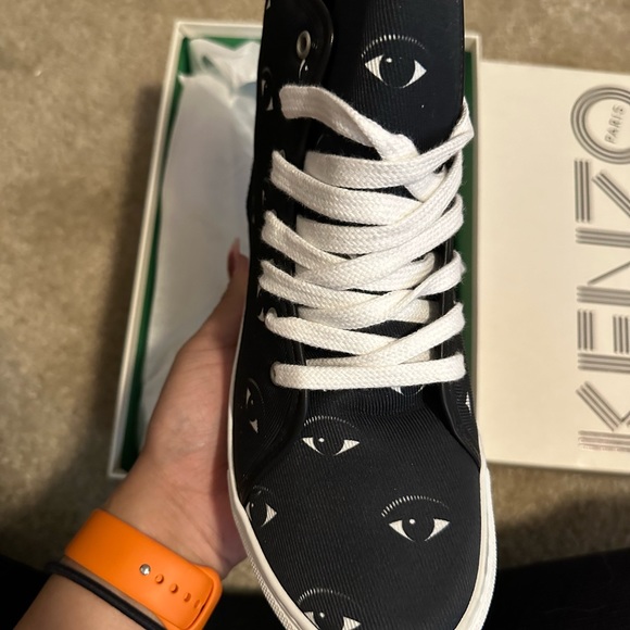 ❌ SOLD! Kenzo High-top Eyes Sneakers in size 39 - Picture 4 of 10
